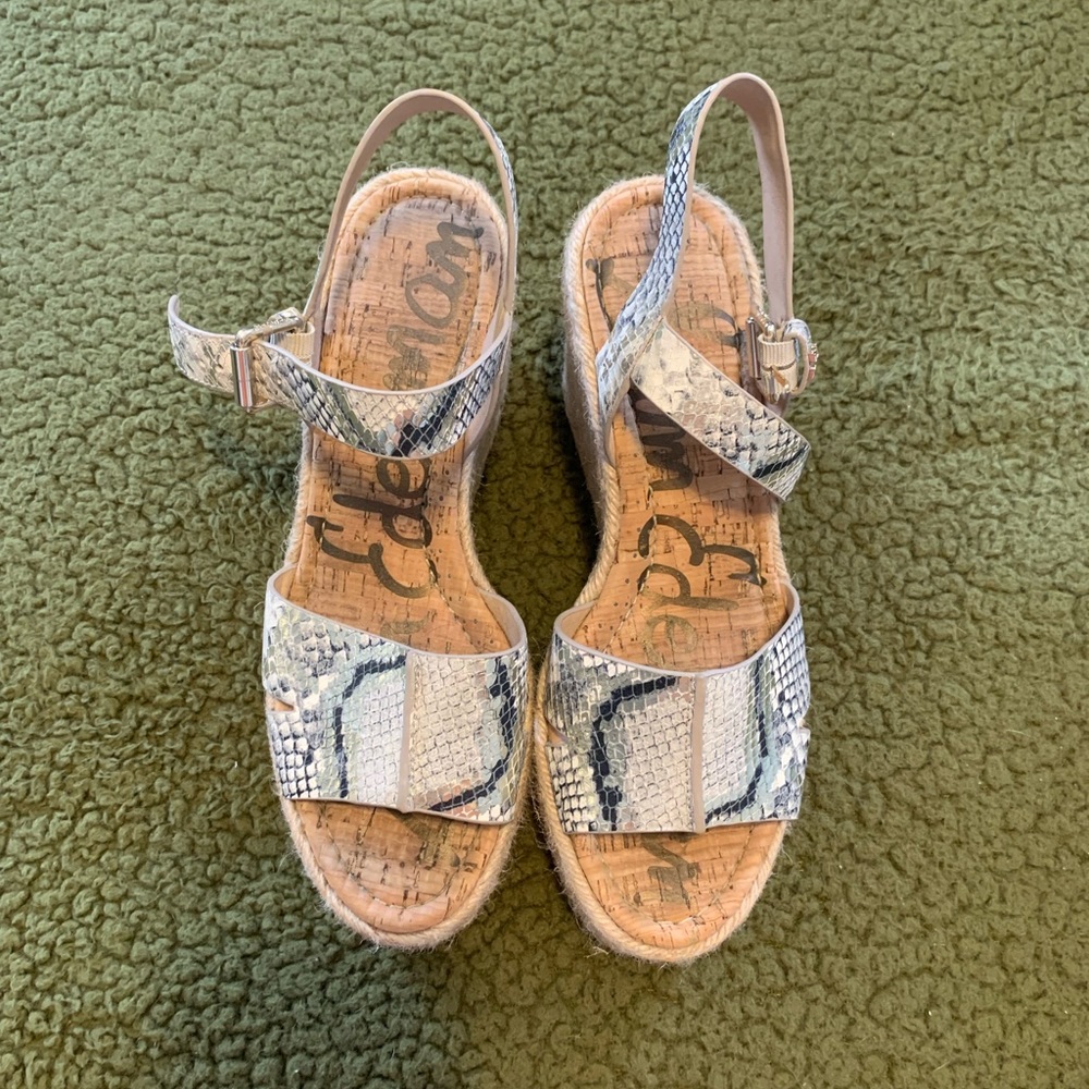 Sam Edelman Maura Snake Wedges